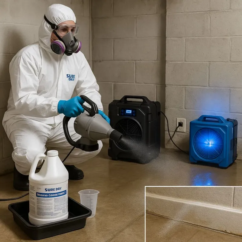 Sanitization and Odor Removal process in Lithopolis, OH