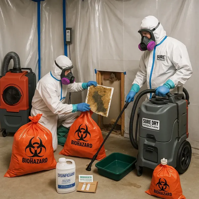 Contaminated Water Handling Protocols process in Lithopolis, OH