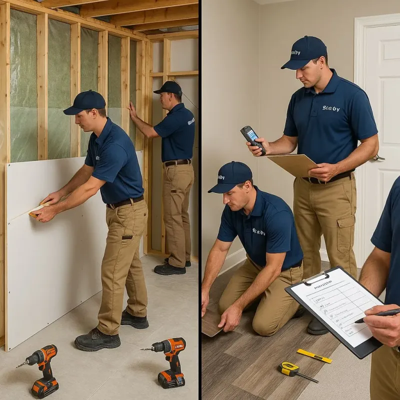 Repairs and Reconstruction process in Lithopolis, OH